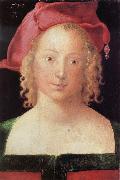 Albrecht Durer Young Woman with a Red Beret china oil painting artist